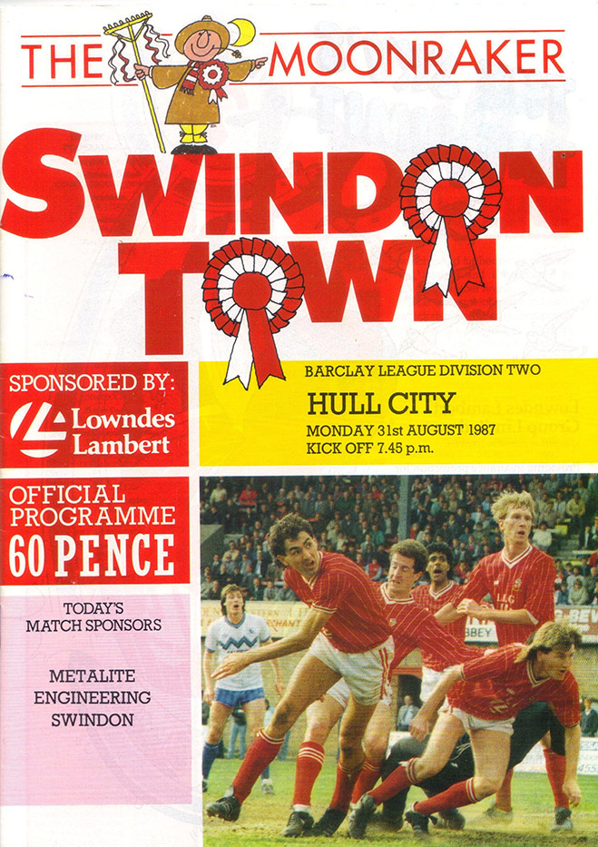 <b>Monday, August 31, 1987</b><br />vs. Hull City (Home)